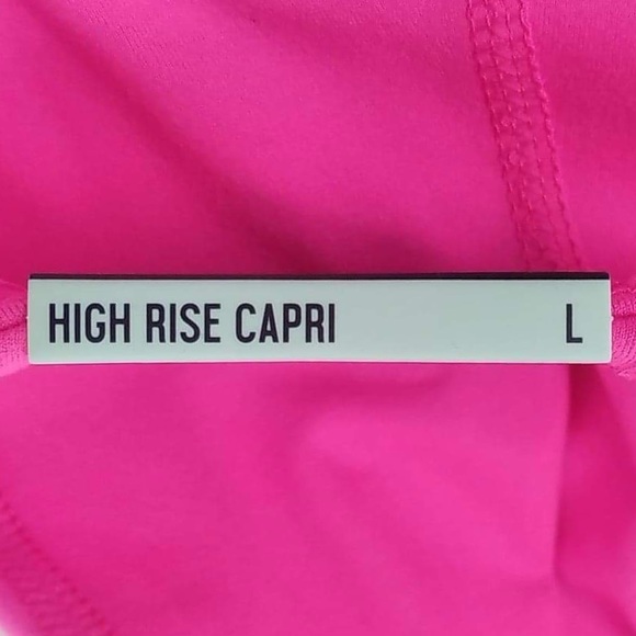 DSG Performance High Rise Capris Power Pink - Picture 4 of 6